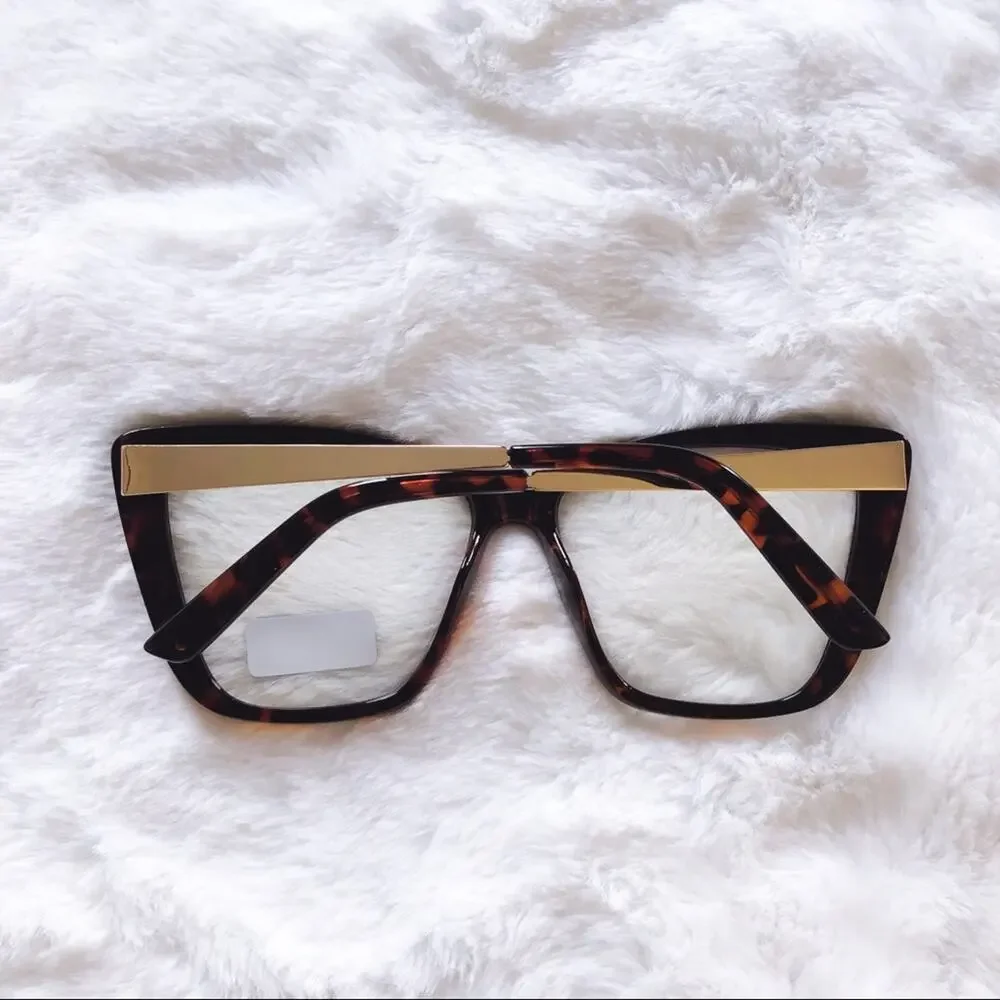 Chels Tortoise Brown Computer Blue Light Glasses